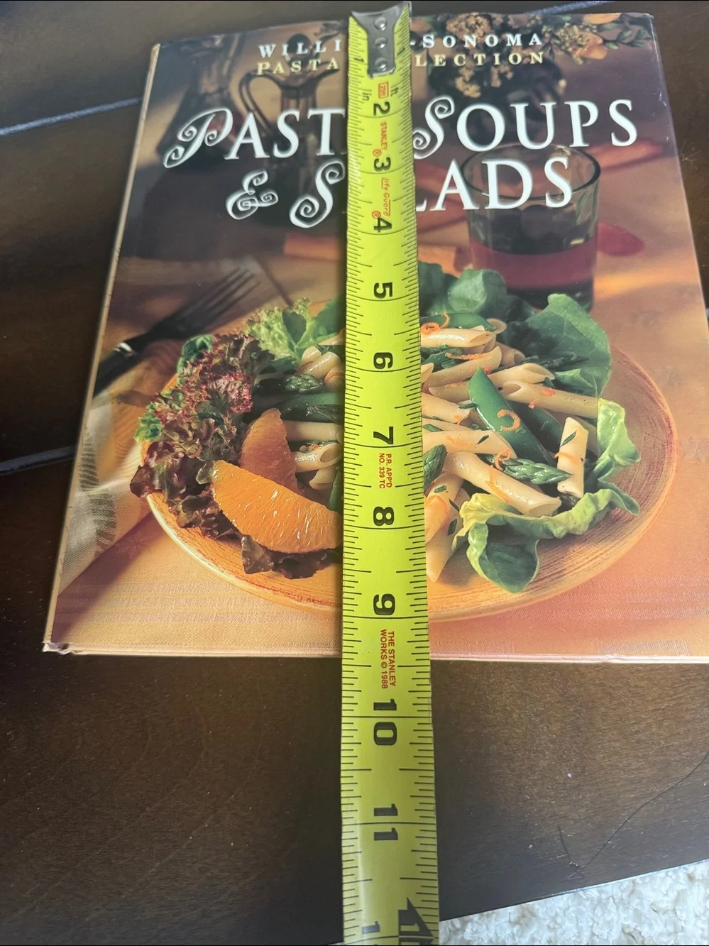 Williams Sonoma Pasta Soups & Salads Cookbook hardcover